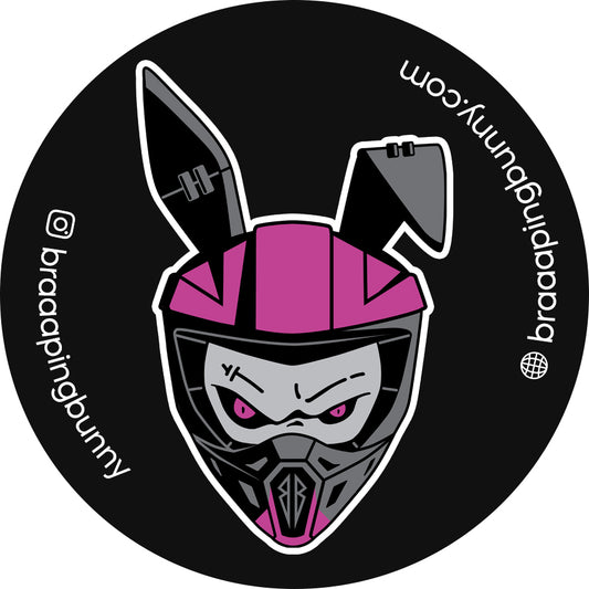 BRAAAPINGBUNNY Sticker
